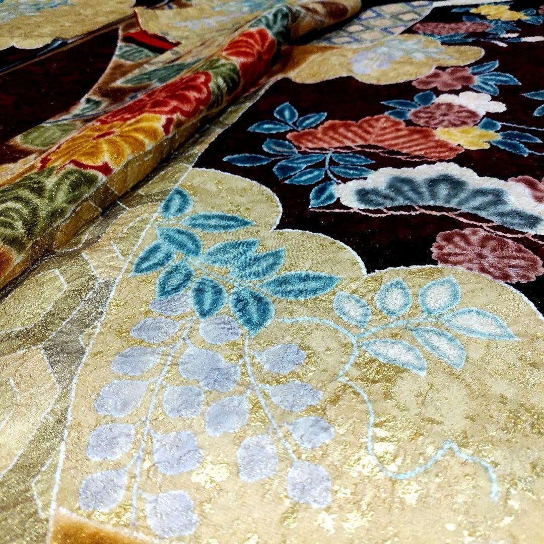至極の逸品＆振袖＆極美品【正絹 和装小物 着物 振袖 留袖 和 訪問着 黒留袖】