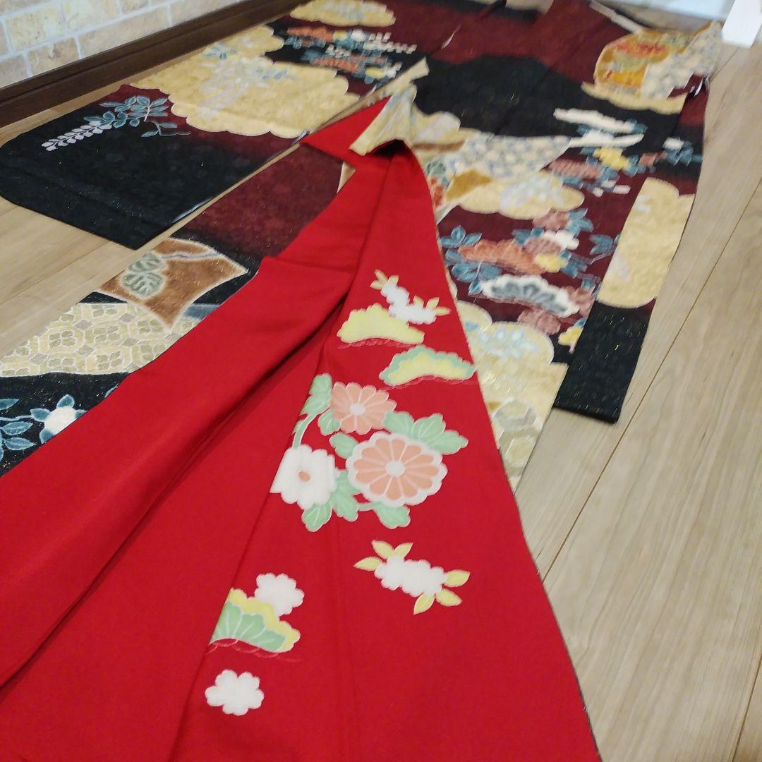 至極の逸品＆振袖＆極美品【正絹 和装小物 着物 振袖 留袖 和 訪問着 黒留袖】
