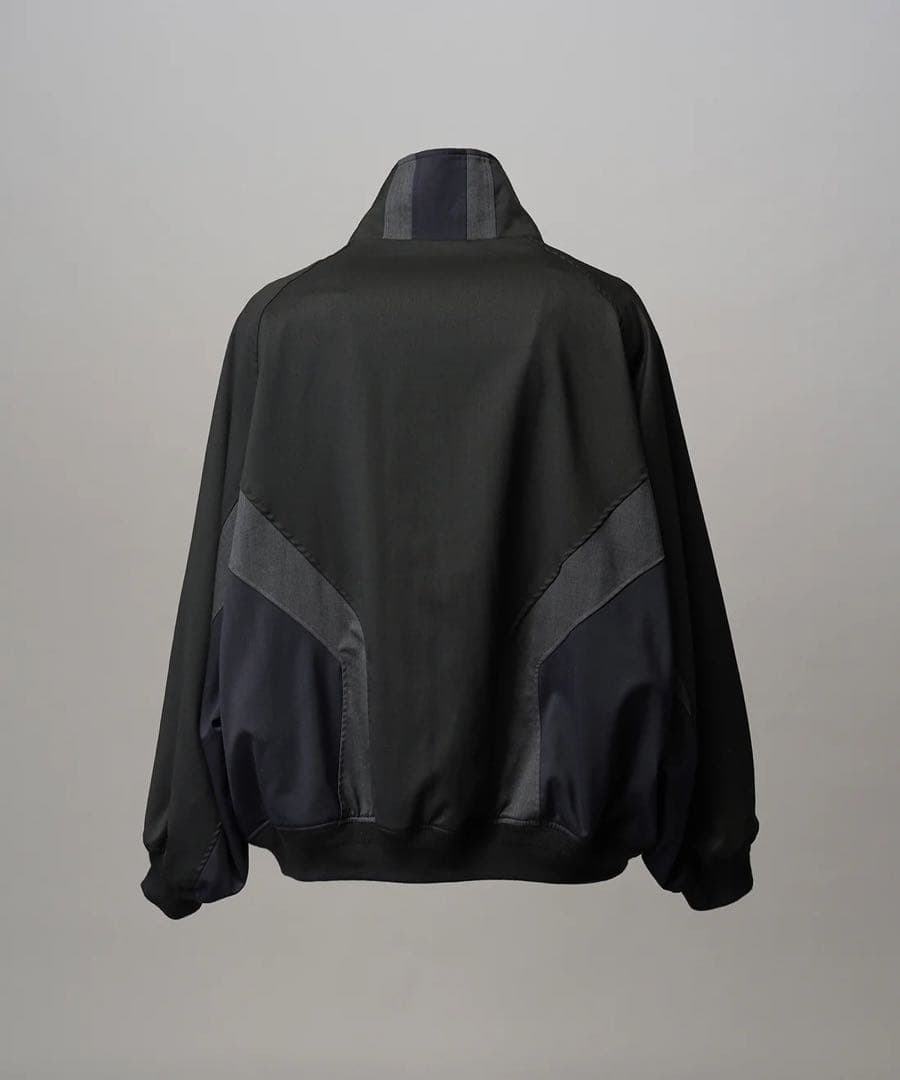 Wool Mixed Prime-Over Track Jacket ネイビー