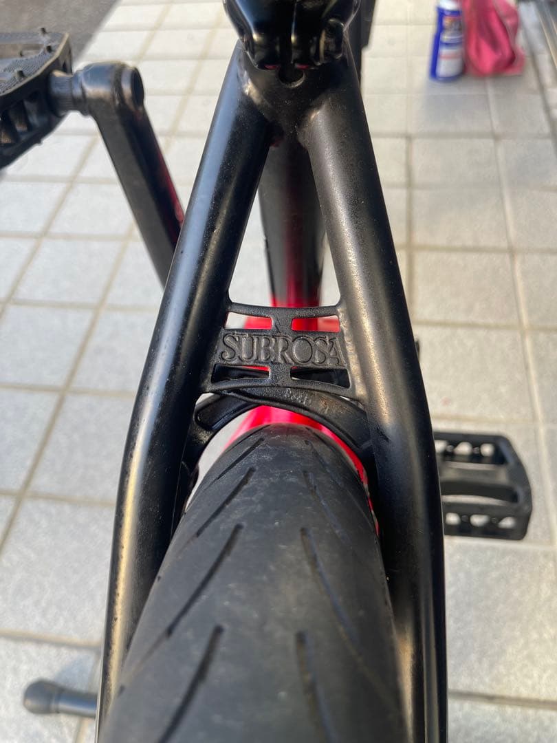 南*水様 SUBROSA BMX 自転車本体 クロームメッキハンドルバー