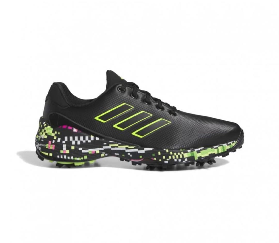 新品adidasアディダスゴルフシューズ　ゼットジー23 グリッチ