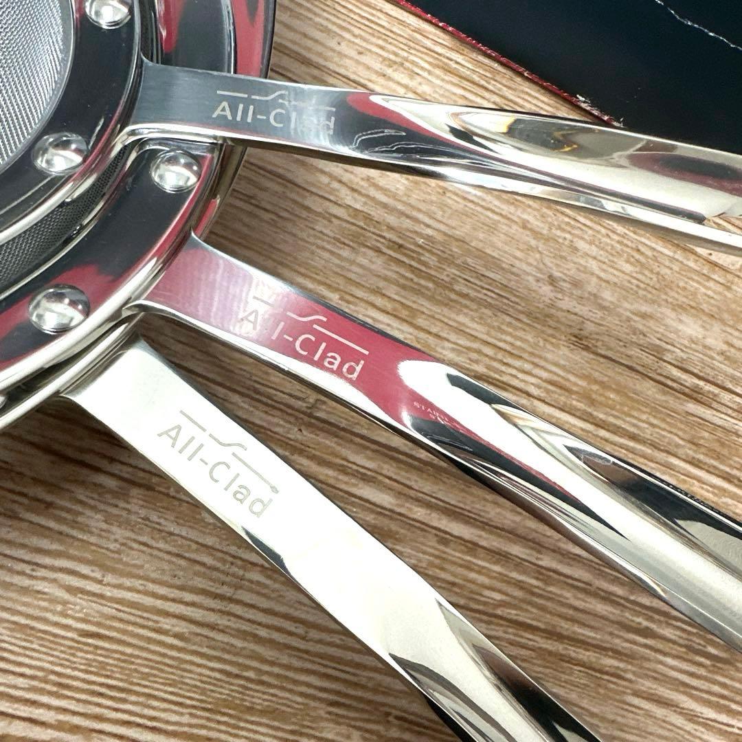 (新品未使用品) All-Cladのステンレス製ストレーナー3点セット