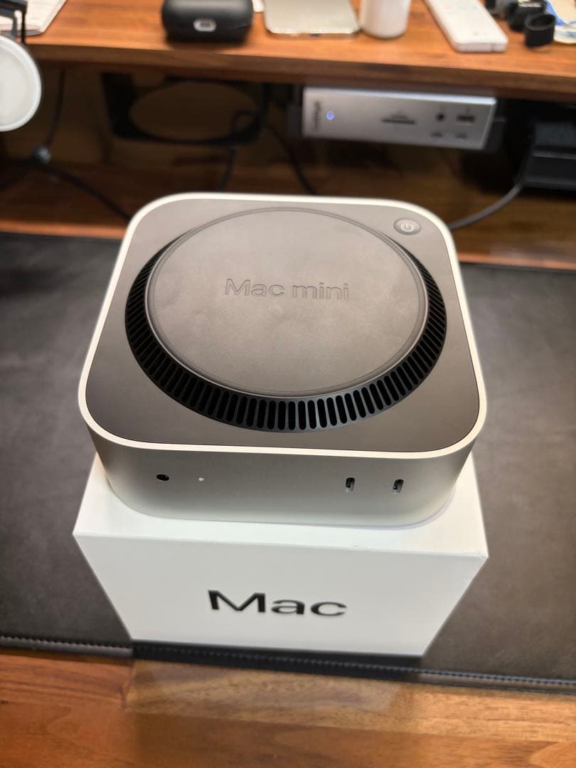 【付属品完備/美品】mac mini M4チップ 16GB 256GB