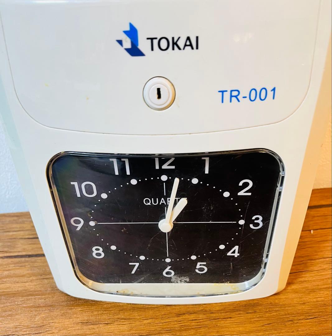 【清掃・動作確認済】　 TOKAI タイムレコーダー TR-001