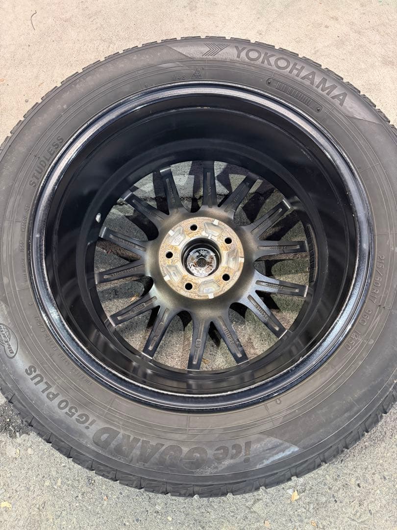 215/60R17 スタッドレス　アルミセット　17✖️7j エスティマ