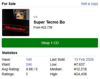 希少 Boldy James Alchemist Super Tecmo Bo