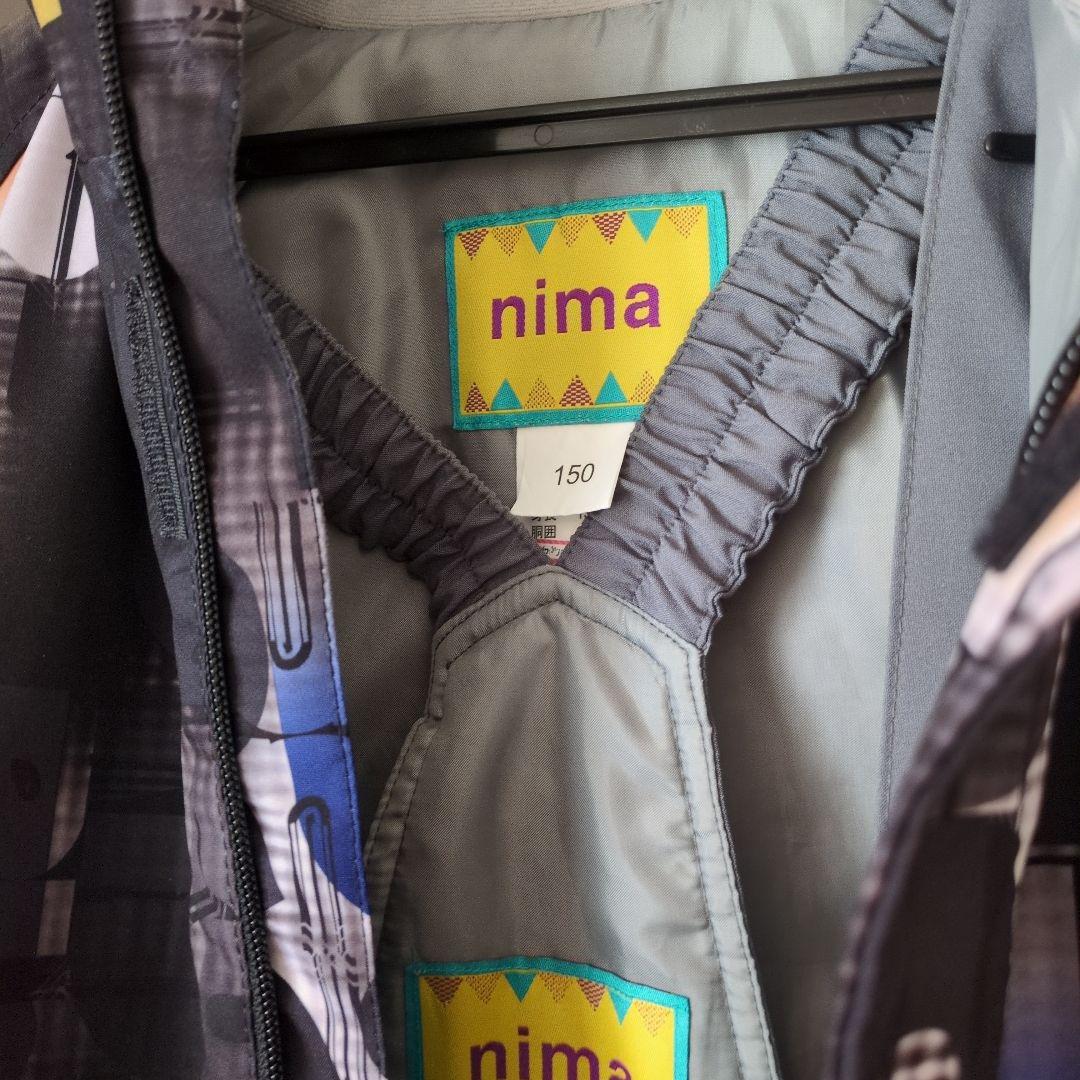 nima スキーウェア 子ども用 150サイズ上下サイズ調節可能美品レベル