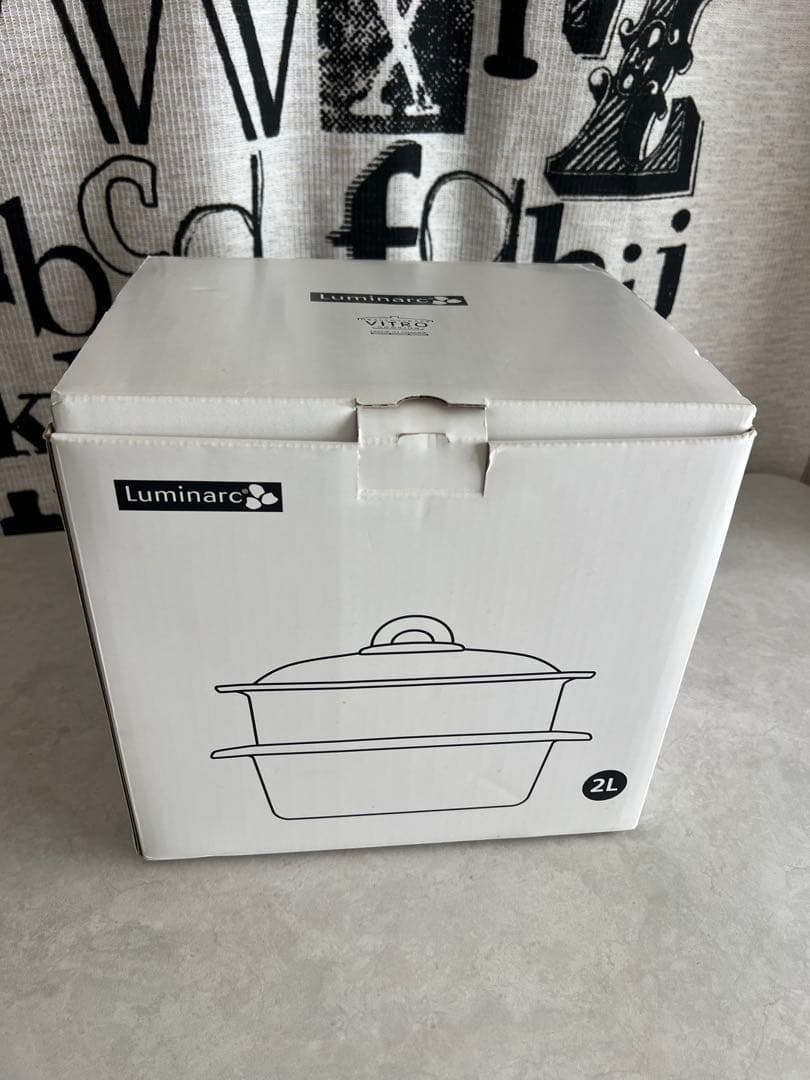 Luminarc ガラス蒸し器 2L ヴィトロフラム IH対応 61116IHB