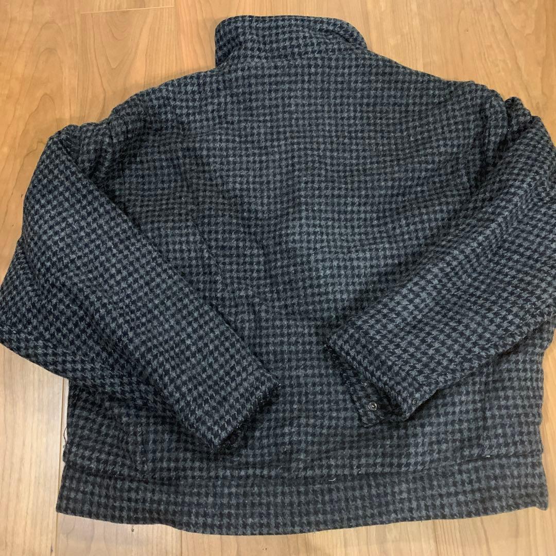 ビンテージWoolrich 千鳥柄ジャケット Lサイズ　ボア