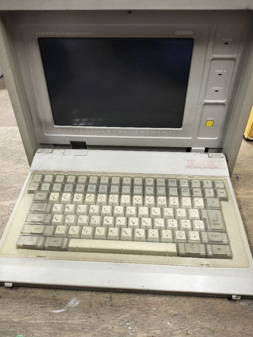OMRON FIT10-CPU01 PLC ラダー ジャンク品扱い