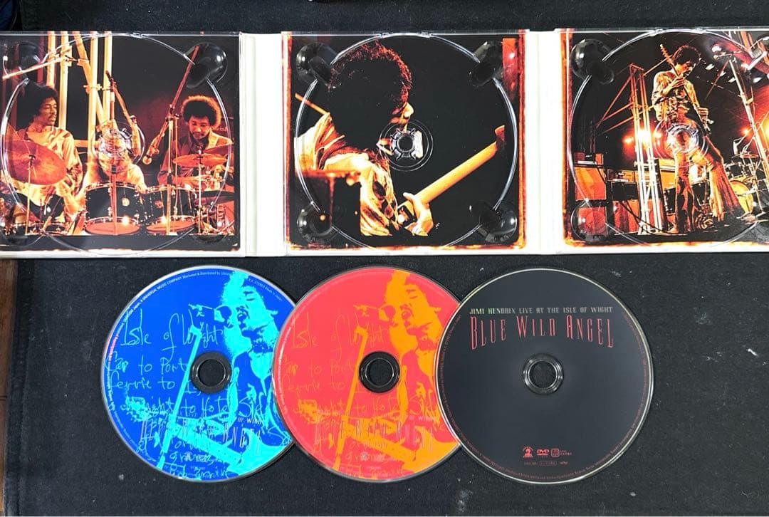 2CD＋DVD！ブルー・ワイルド・エンジェル～ワイト島のジミ・ヘンドリックス