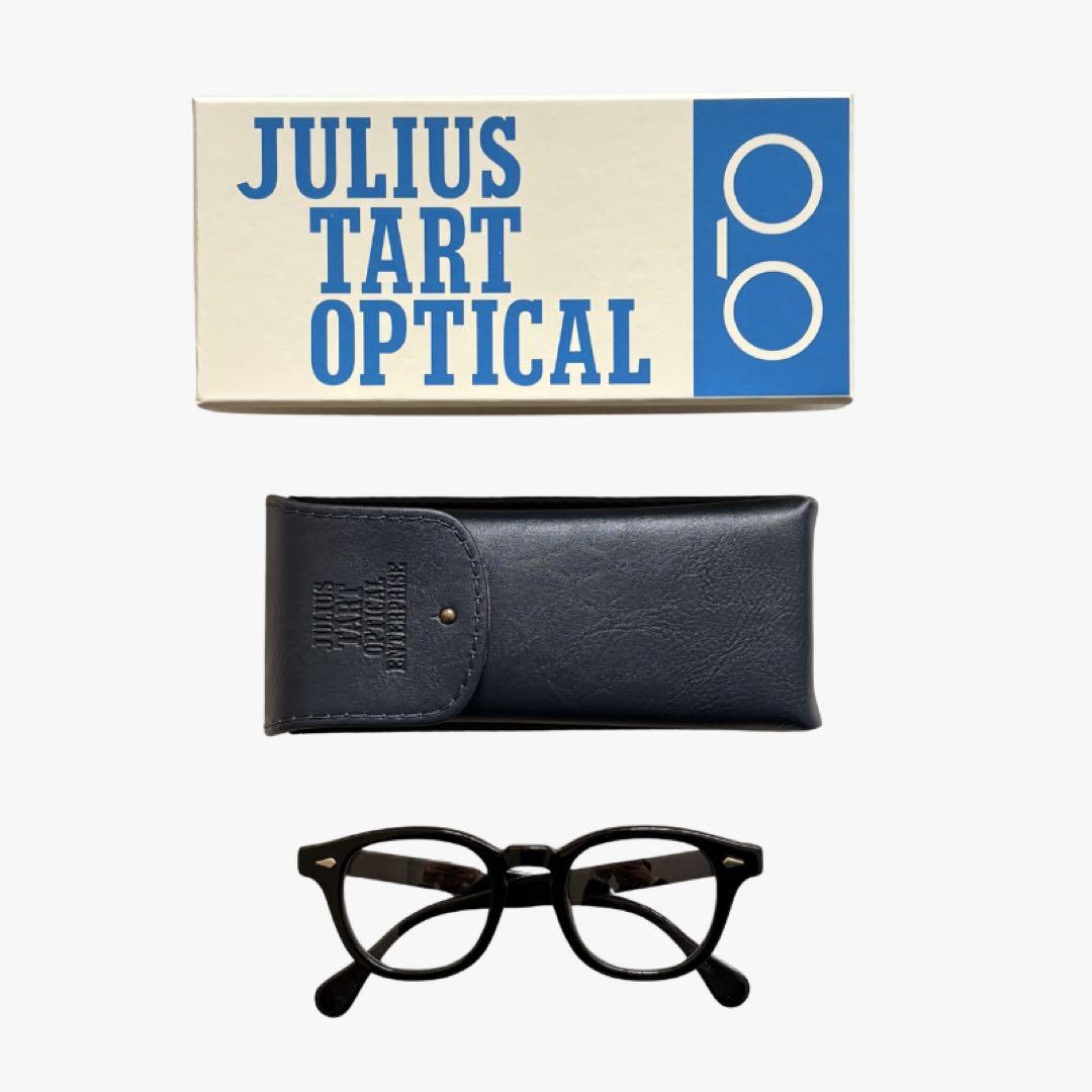 【未使用】JULIUS TART OPTICAL AR ブラック 48-22