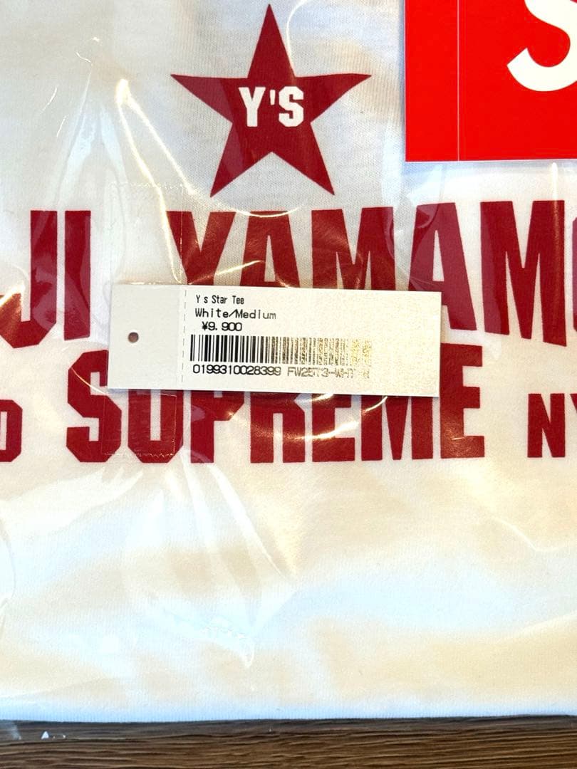 トップス Supreme x Y's by Yohji Yamamoto Star Tee