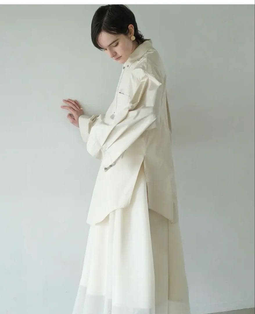 尻尻 CLANE RUSSELL VOLUME FLARE SKIRT