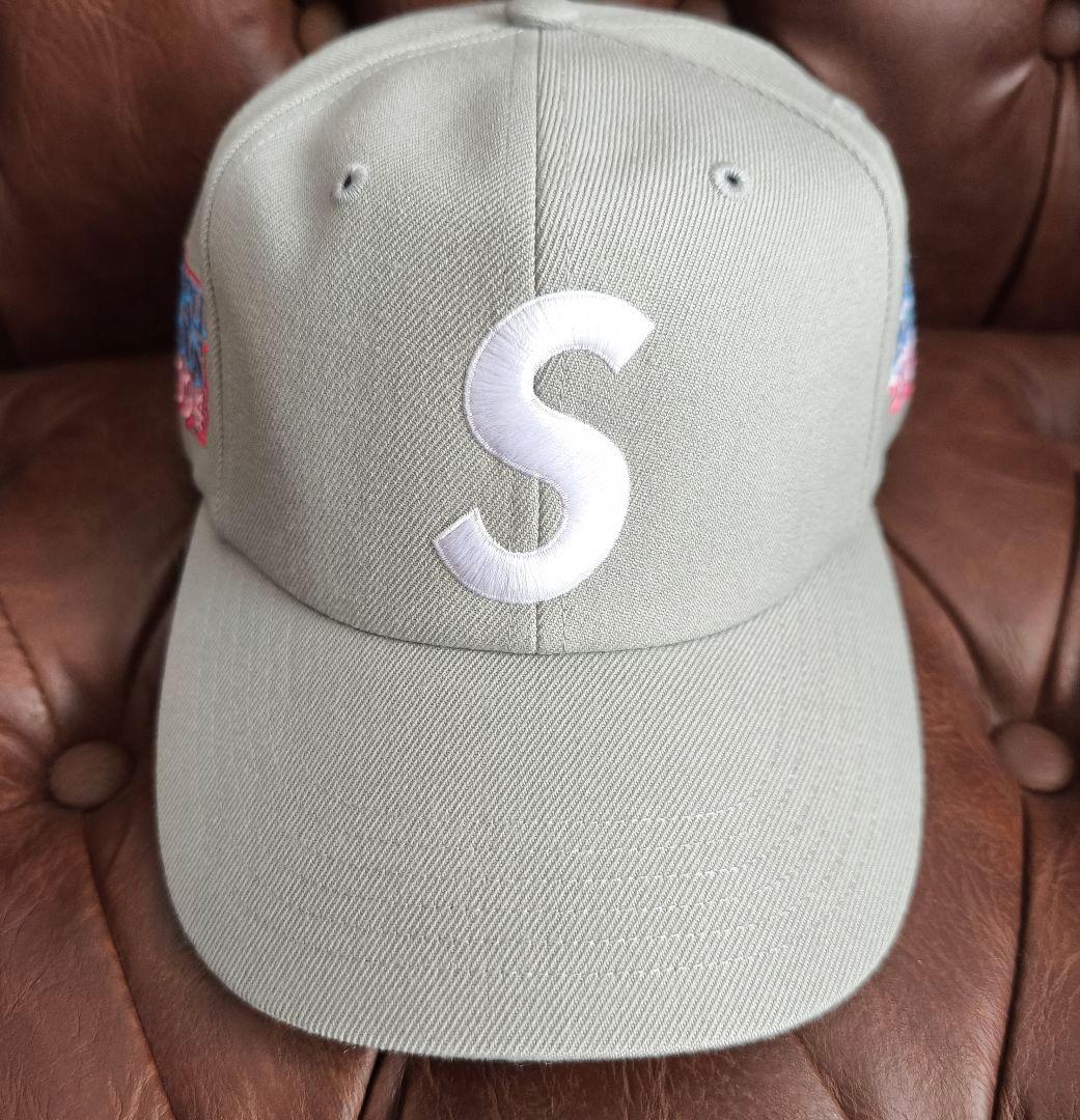 帽子 Supreme World Famous S Logo 6-Panel Grey