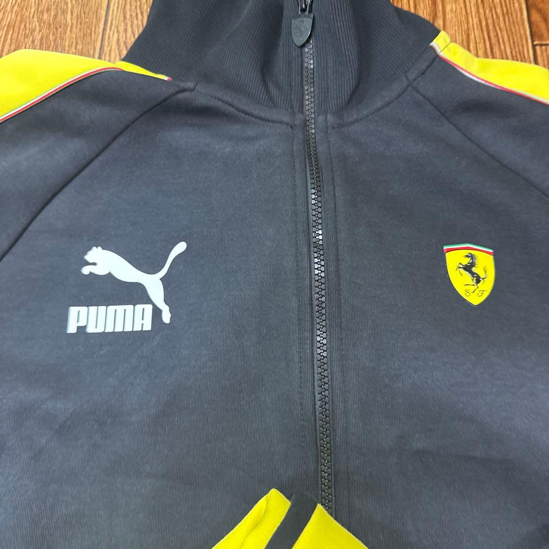 今だけ値下げ！新品未使用　PUMA プーマ✖️フェラーリ　セットアップジャージ　L