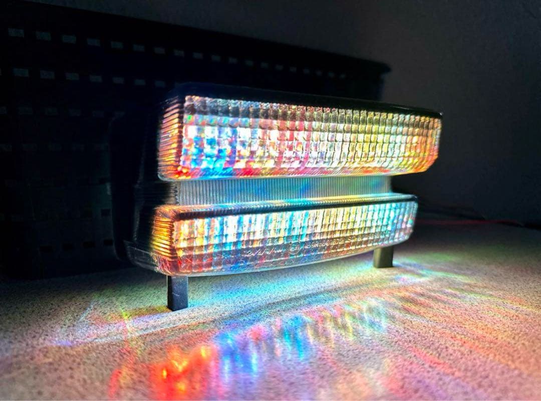 XJR400 XJR1200 4HM RGB流星 テールランプ LED レインボ