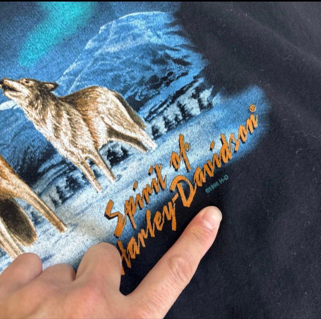 ④【ほぼデッドストック！】Harley-Davidson 90s Tシャツ