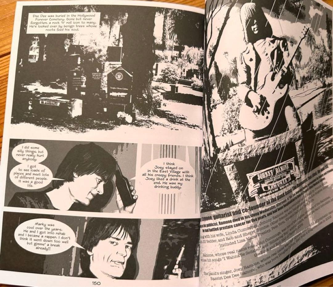 ラモーンズ コミックGabba Gabba Hey! the Ramones