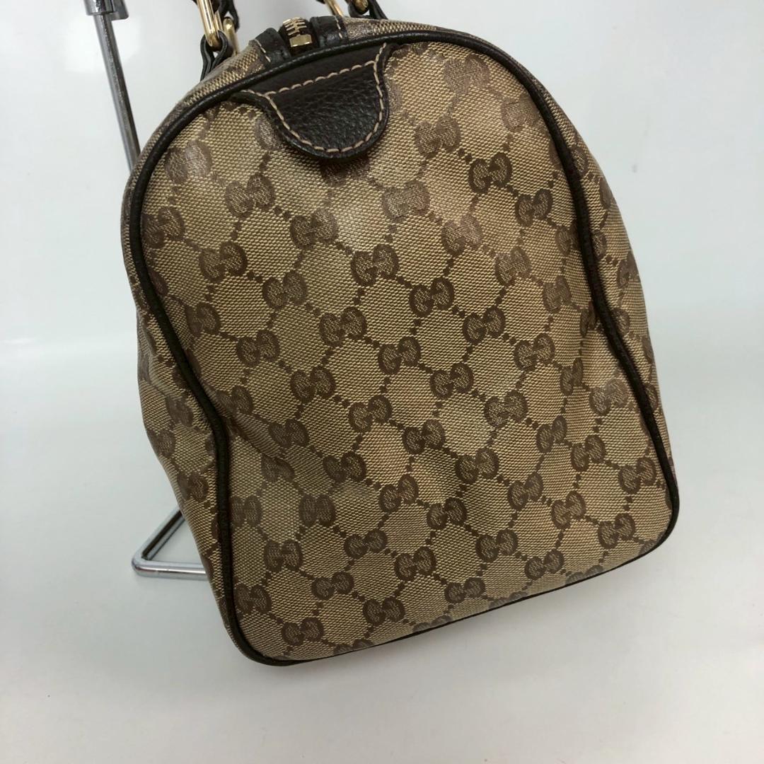 GUCCI グッチ GGコーティングキャンバス ハンドバッグ レディース
