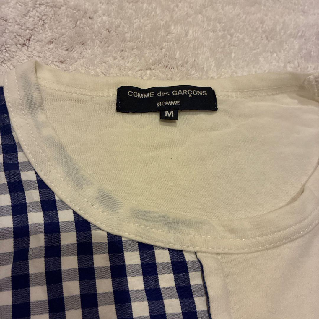 COMME des GARÇONS ヴィンテージ　パッチワーク 長袖Tシャツ M