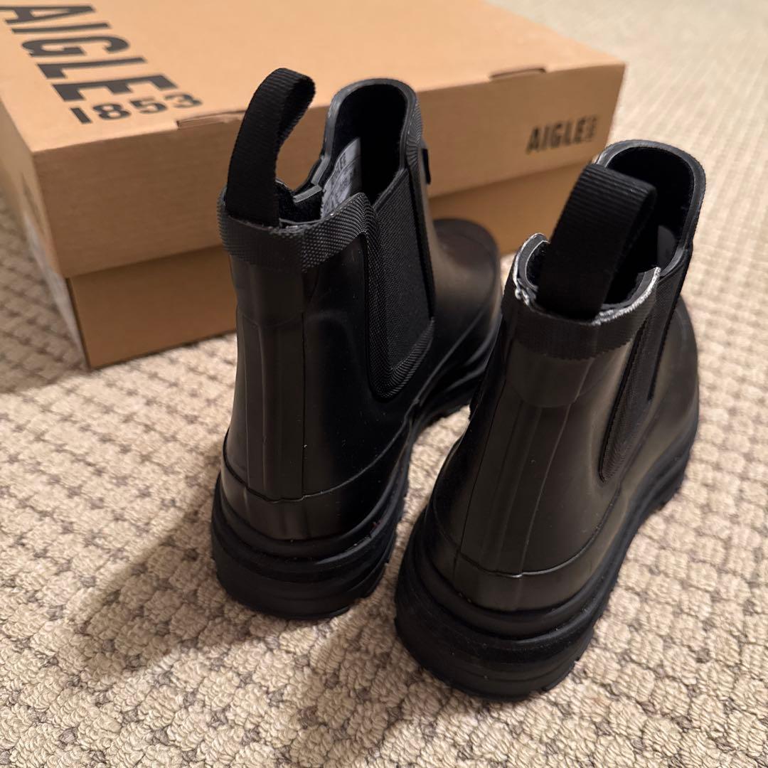 AIGLE 1853 ブラック長靴