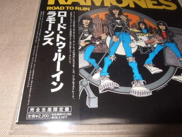 RAMONES,新品未開封,紙ジャケ,ラモーンズ,パンク・ロック