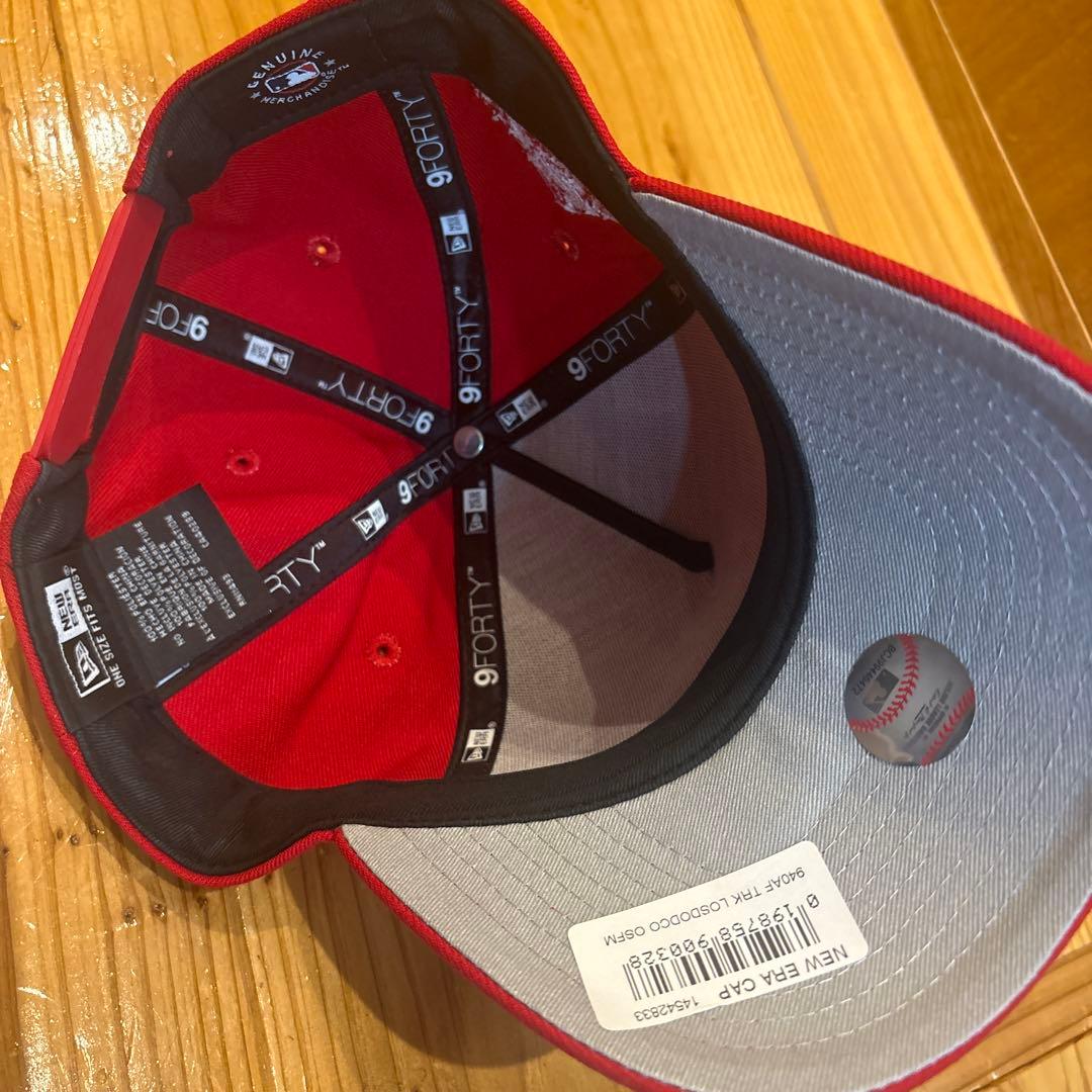 早い者勝ち❗️Newera A-frame 9forty LAドジャース 逆ロゴ