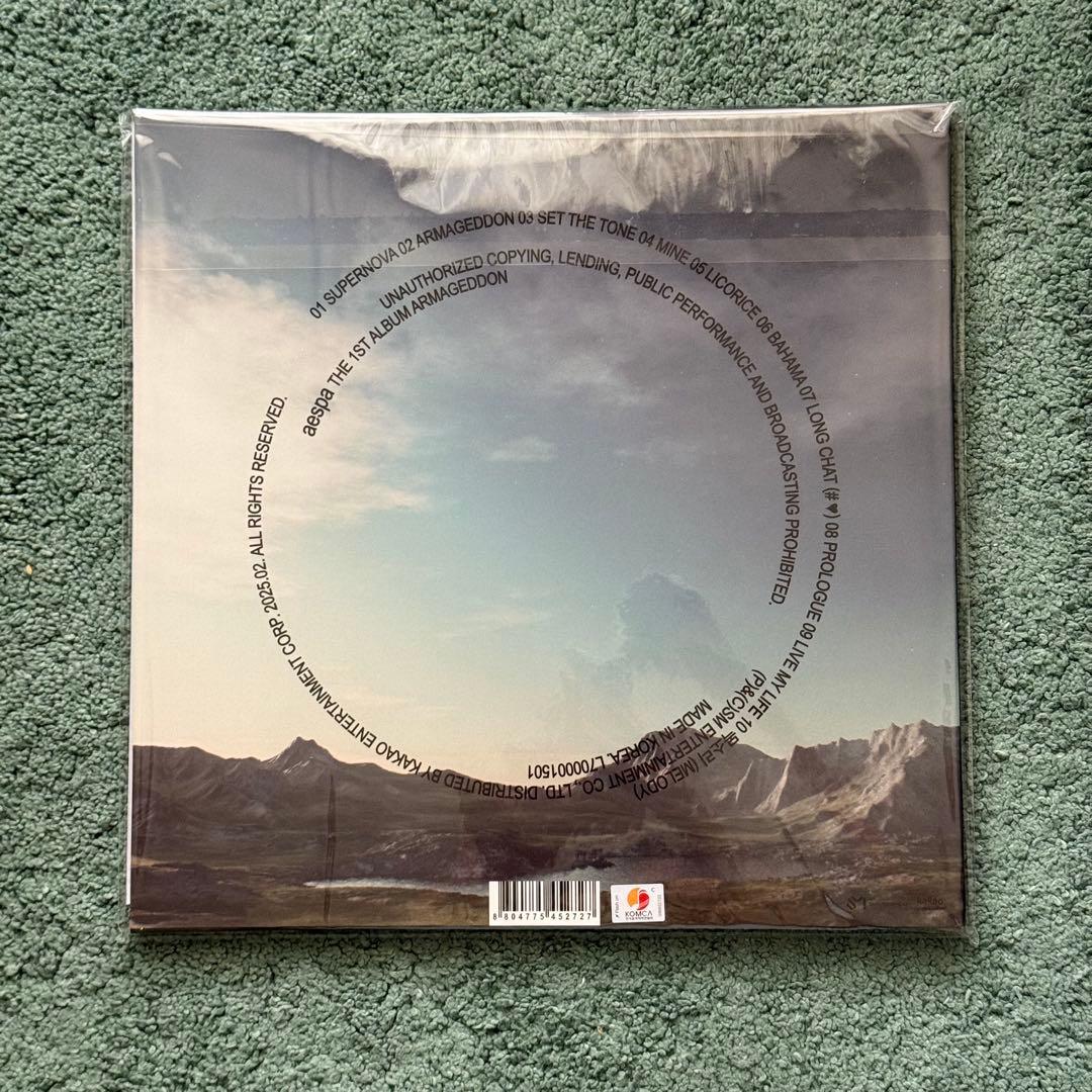 aespa Armageddon アナログ盤 レコード LP