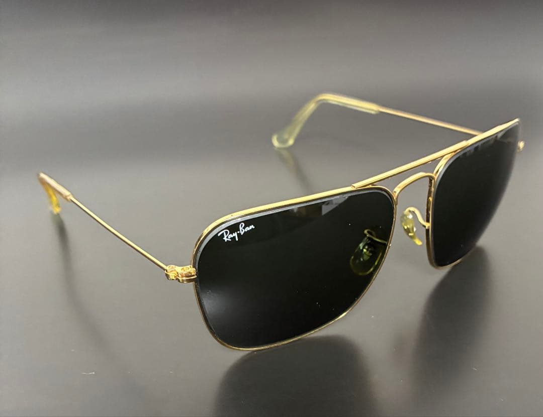【美品】80s Ray-Ban B&L USA CARAVAN キャラバン