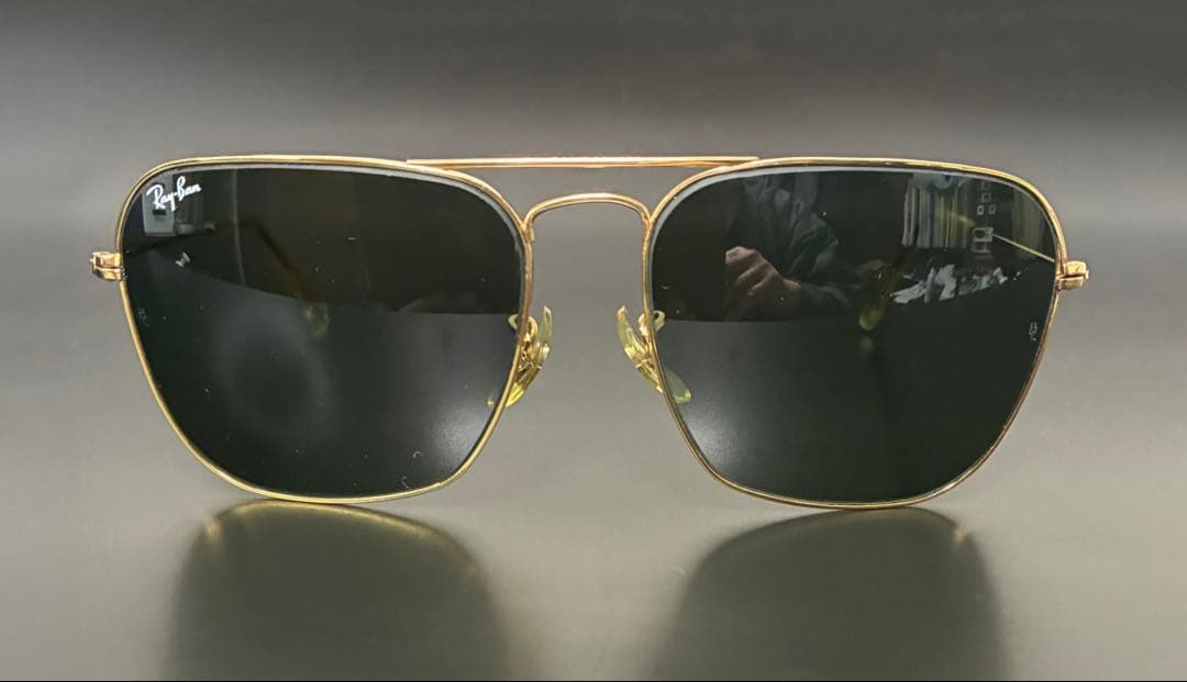 【美品】80s Ray-Ban B&L USA CARAVAN キャラバン