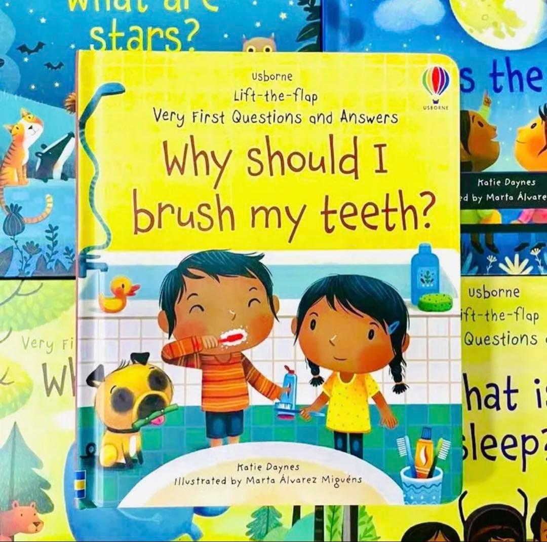 Usborne Very First Q&A 英語仕掛け絵本ボードブック15冊