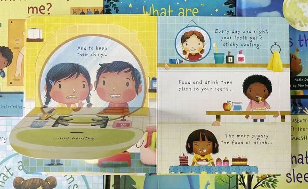 Usborne Very First Q&A 英語仕掛け絵本ボードブック15冊