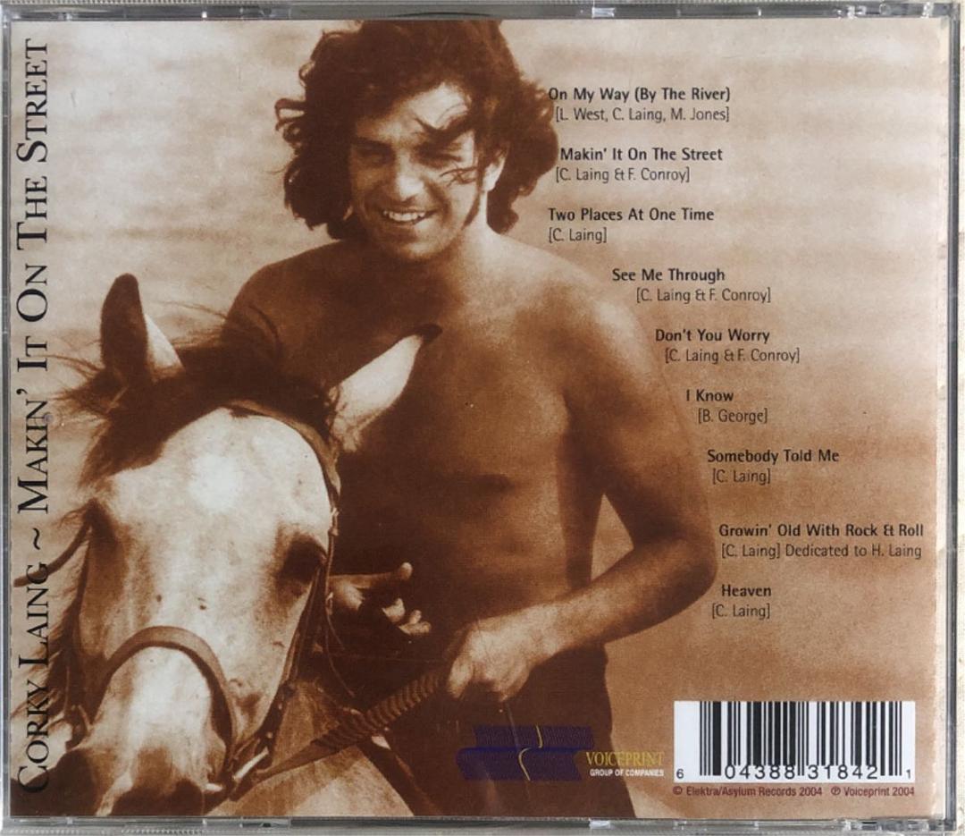 洋楽 CORKY LAING/ MAKIN' IT ON THE STREET
