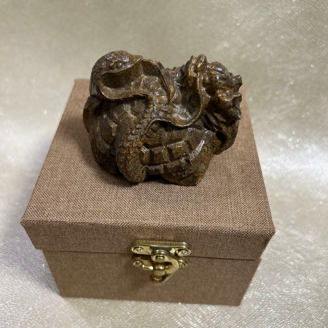 龍宮舎利石 玄武 箱付き