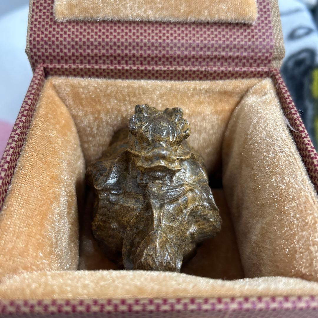 龍宮舎利石 玄武 箱付き