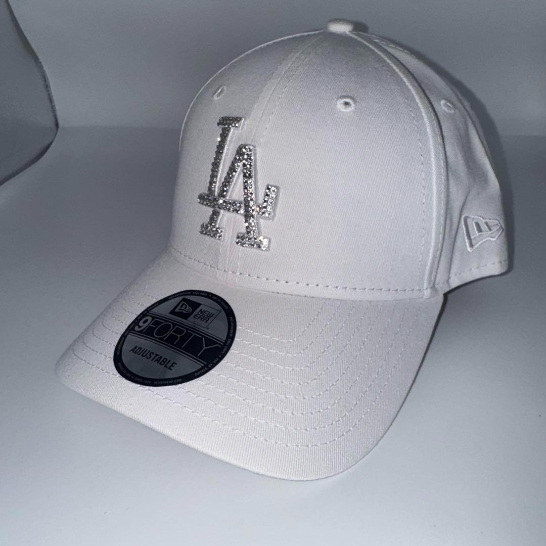D28 NewEra ニューエラ　ロサンゼルスドジャース　　ラインストーン ①