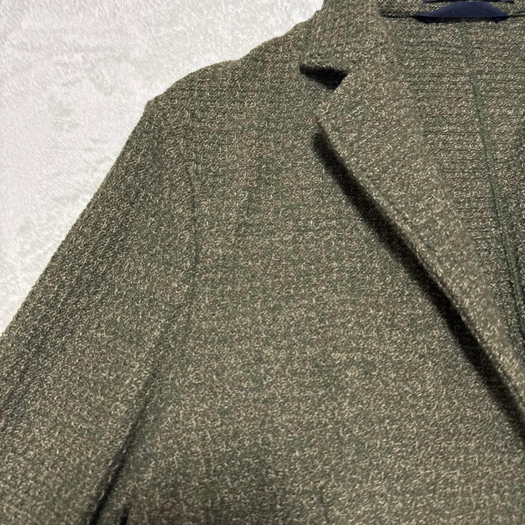 極美品 シップス TEXBRID ハニカム メッシュ ローゲージ ジャケット L
