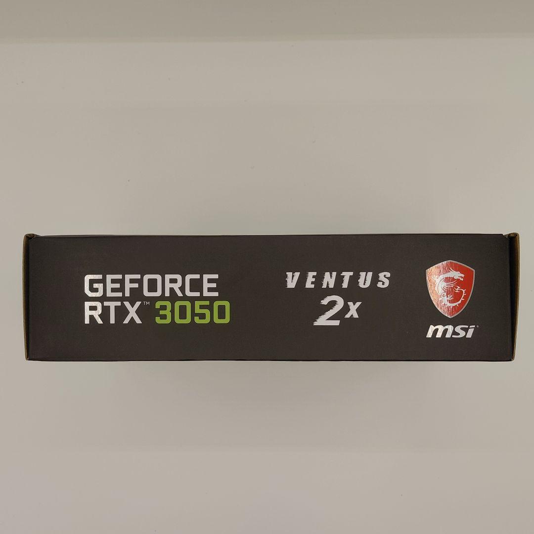 【即日発送】新品MSI RTX3050 VENTUS 2X E 6G OC NN
