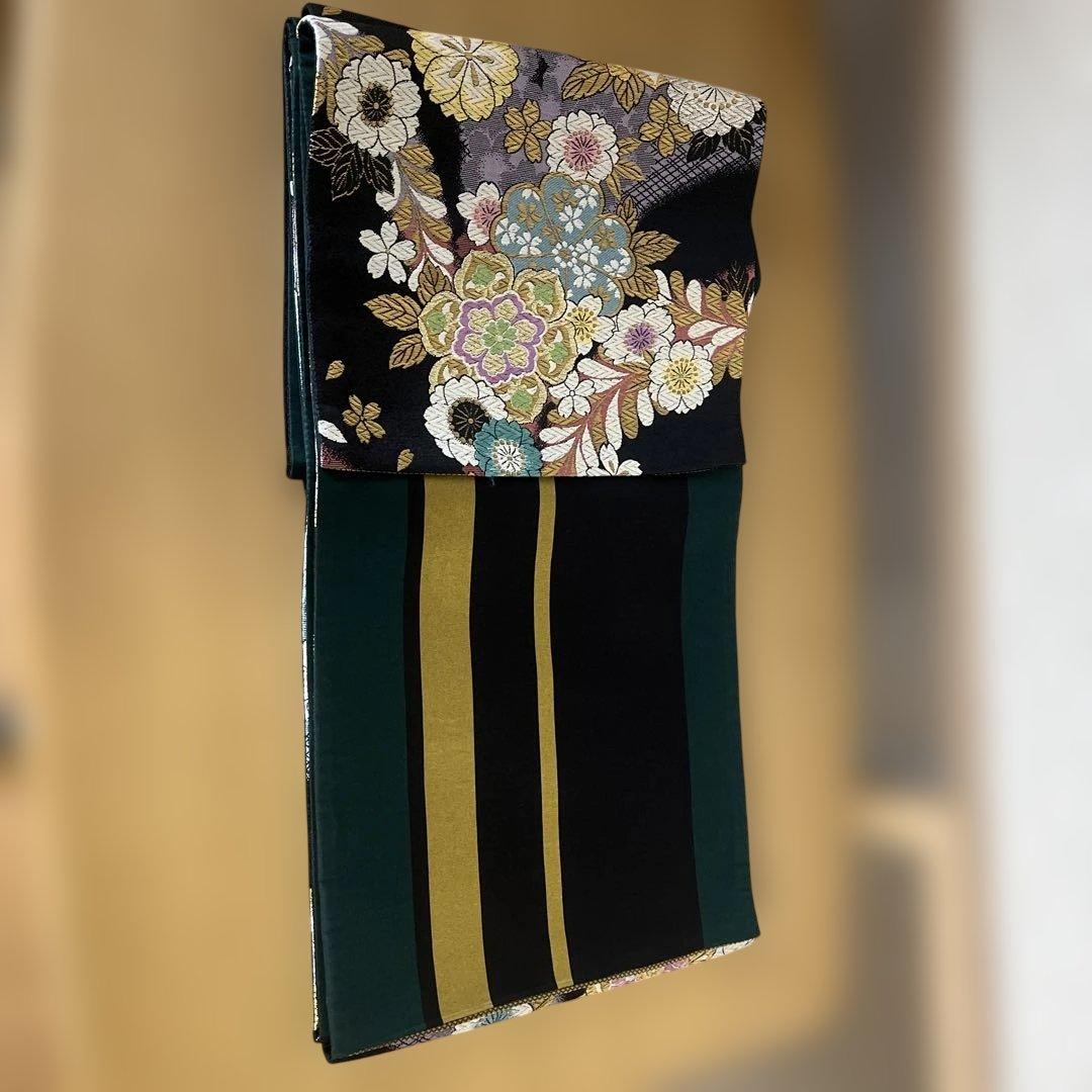 辻ヶ花振袖花絞り金通し