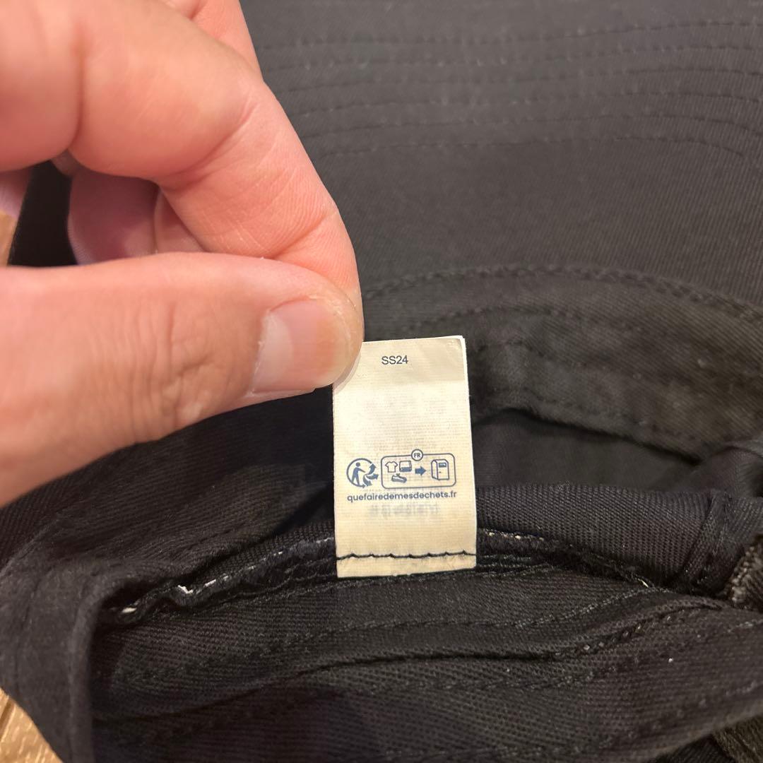 Supreme camp cap 24ss ブラック