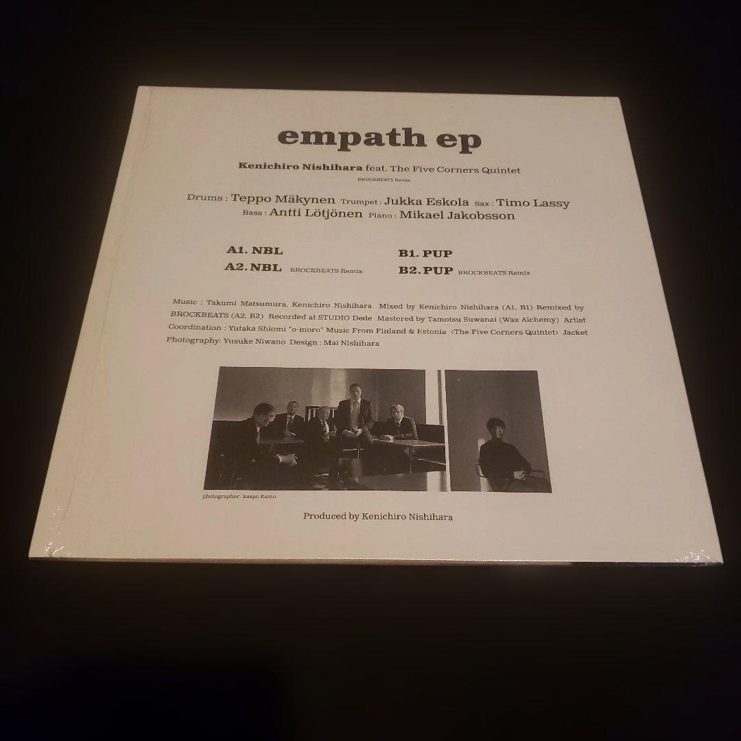 限定盤 西原健一郎 empath ep