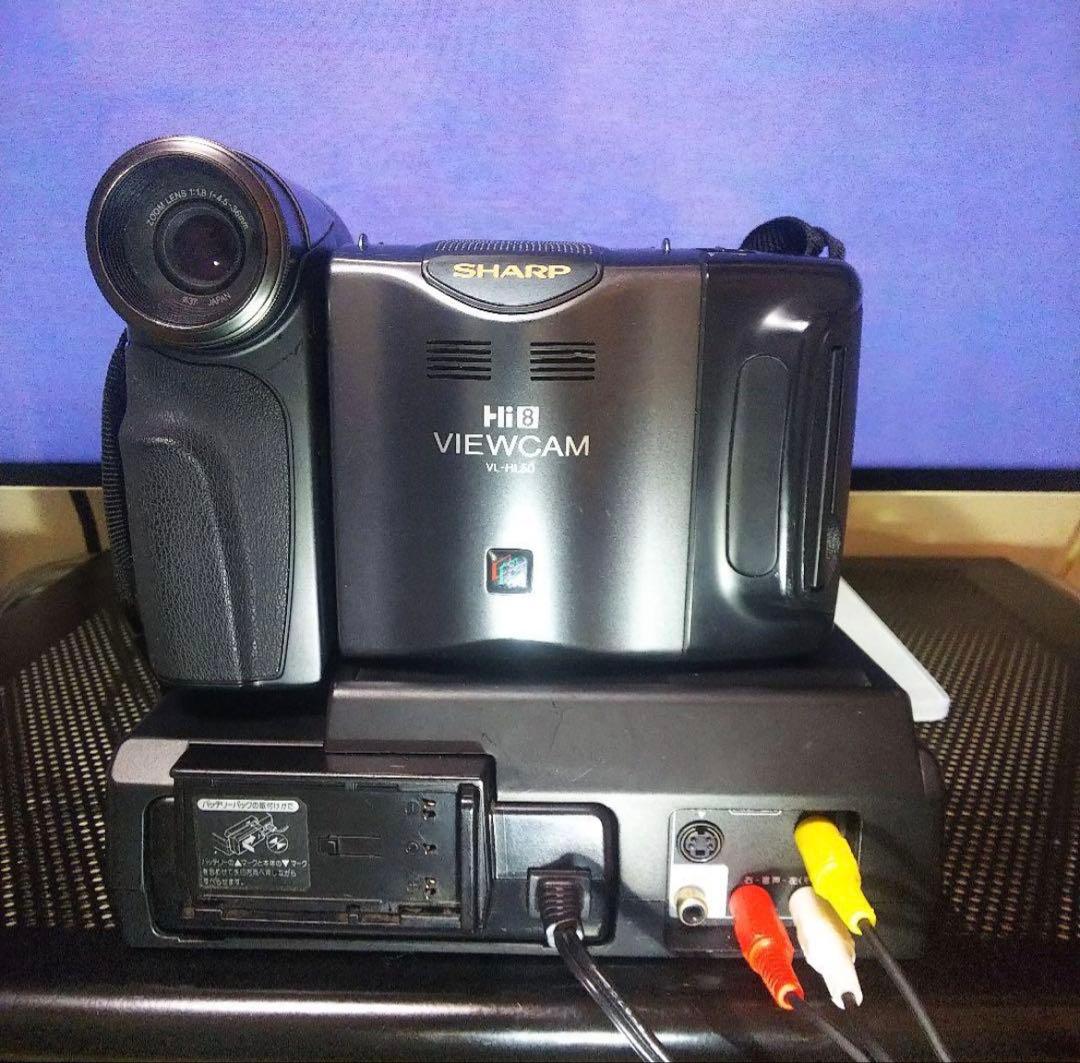 SHARP Hi8 ビデオカメラ VL-HL50 液晶ビューカム