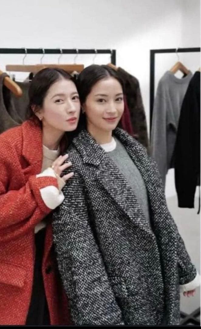 SuzuHirose×CLANE MIX COLOR OVER COATサイズ1