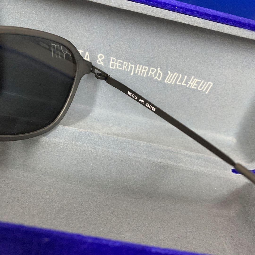 MYKITA ブラック サングラス ケース付き