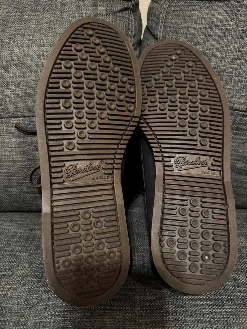 Paraboots ネイビー デッキシューズ 5h