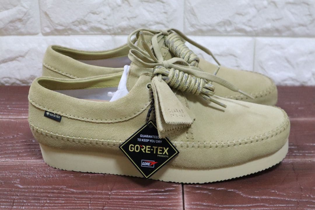 新品 Clarks Weaver GORE-TEX Maple Suede