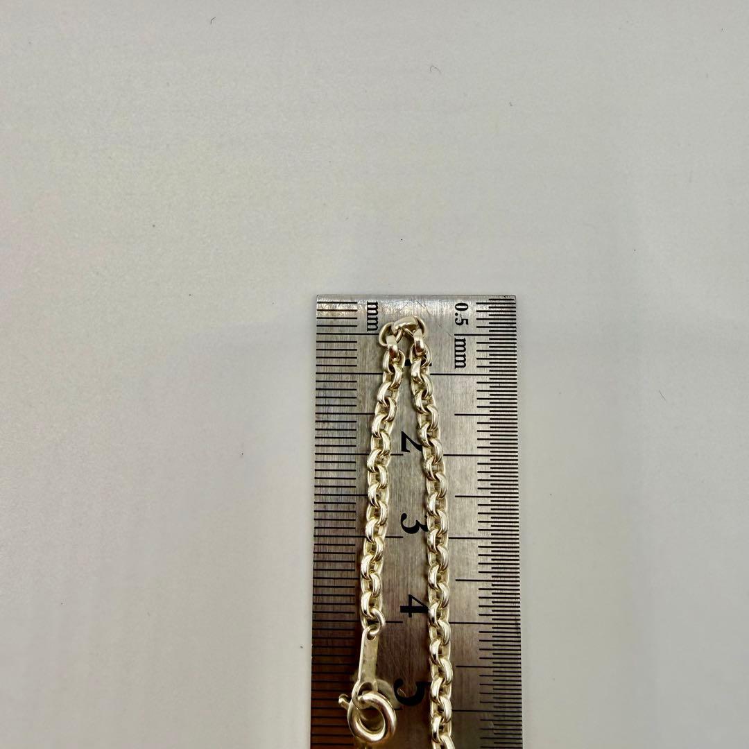 美品　TJK k10メタル付きシルバーフェザー60mm シルバーチェーン付き