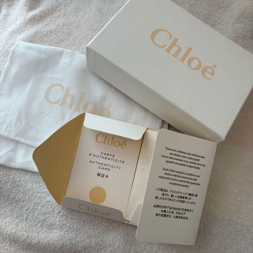Chloé クロエ ALPHABET スモールトリフォールドウォレット
