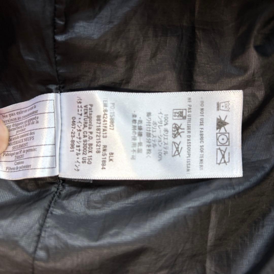 patagonia ナノパフ ベストL ブラック